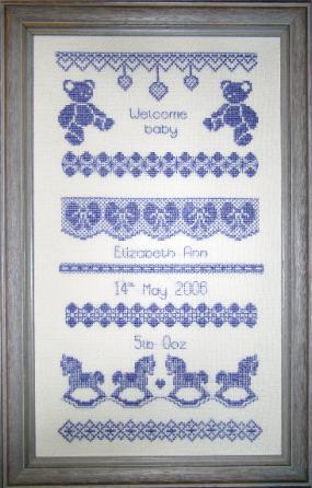 Free Baby-Themed Cross Stitch Patterns - Free Counted Cross
