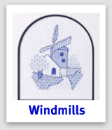 Miniatura Windmill Blackwork