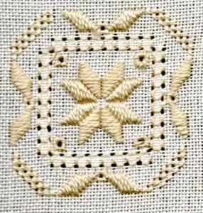 Machine Embroidered Hardanger - Machine Embroidery: LindeeG