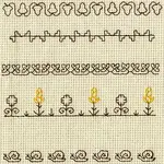 What gives you creative inspiration. Share your story and read how Maria was inspired to combine her love of needlework and painting.