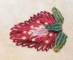 With our how-to guide, you'll learn that lazy daisy stitch is not just for flowers! Get creative and stitch a sweet strawberry project