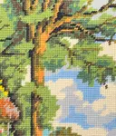 Learn how to do tent stitch in three variations: half cross, continental, and basketweave. Step-by-step guide with images to perfect your needlepoint technique.