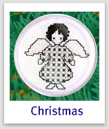 Christmas blackwork designs