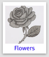 blackwork rose thumbnail