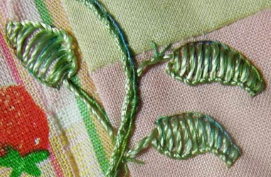 blanket stitch leaves blanket stitch leaves