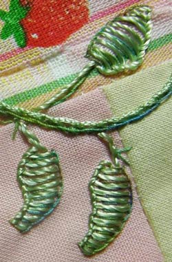 How To Embroider A Leaf Different Stitches For Different Effects