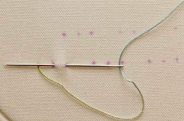 Step 1 - sewing method