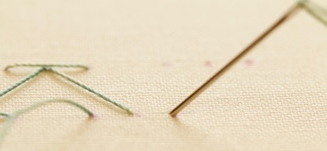Step 3 stab stitch method