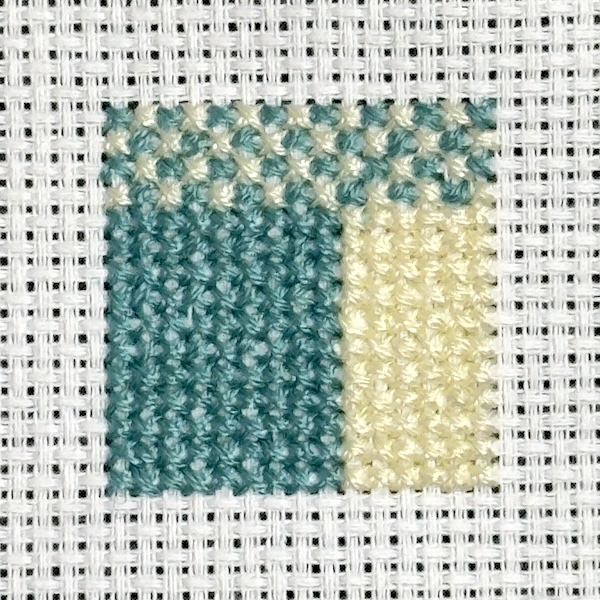 completed reversible cross stitch completed reversible cross stitch
