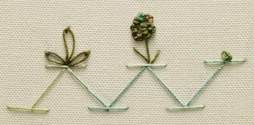 decorated chevron stitch decorated chevron stitch