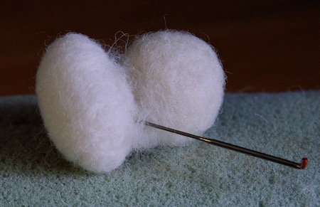 securing the bunnies head