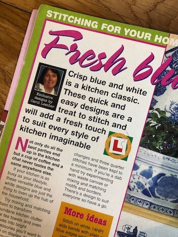 quick and easy magazine article