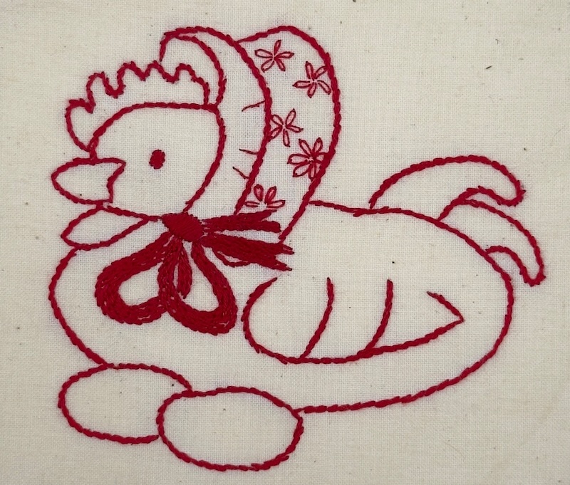 Free Redwork Embroidery Patterns & Step-by-Step Instructions