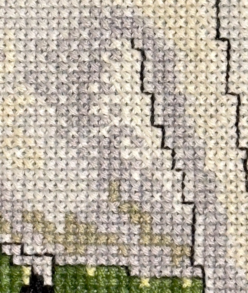 close-up-of-wonky-stitches-on-swan