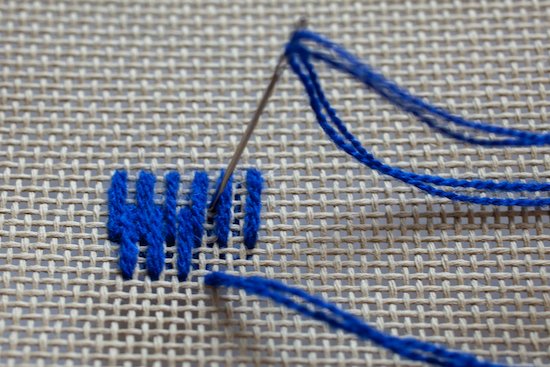 Alternating gobelin, row 2