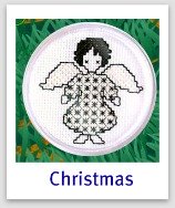Christmas blackwork designs