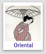 Oriental blackwork designs