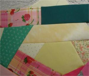 Reaching the end of the crazy quilt block process
