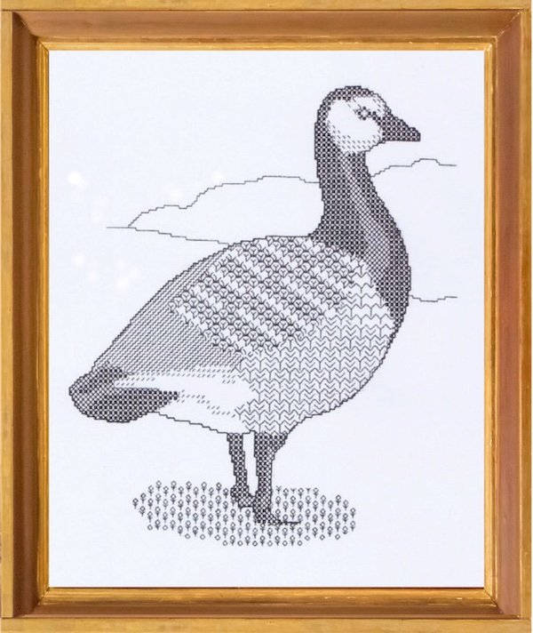 Blackwork Barnacle Goose