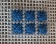 Scotch stitch surrounded by tent stitch