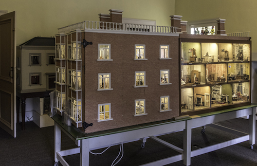 Hammond House, a 36 room antique dolls' house from the 1880s at Wallington