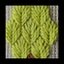 Leaf stitch close up