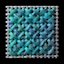 Rice stitch close up