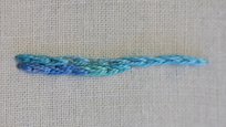 Split stitch sample