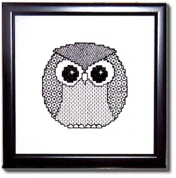 Beginner owl kit with colour guidance